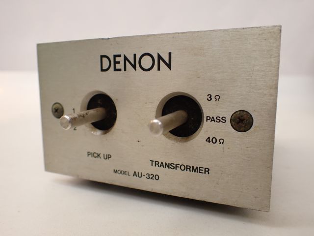DENON AU-320 デノン MC昇圧トランス - ⁄ MCカートリッジ昇圧トランス
