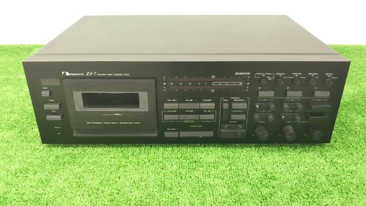 ☆ジャンク品　オーディオ機器　カセットデッキ　Nakamichi ナカミチ　ZX-7