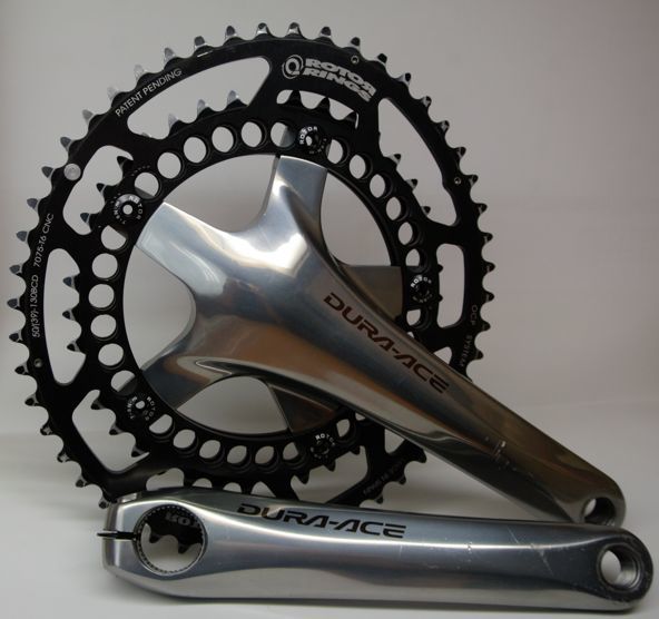 SHIMANO DURA-ACE シマノ デュラエース FC-7800 PCD:130 クランク長：167.5　楕円ローターQリングス（50-39）