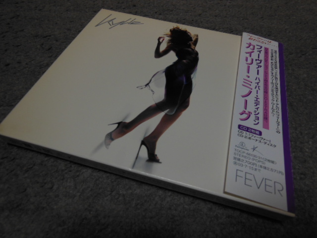 日本盤CD 2枚組★ カイリー・ミノーグ／フィーヴァー ハイパー・エディション　KYLIE FEVER TOCP-66130・31