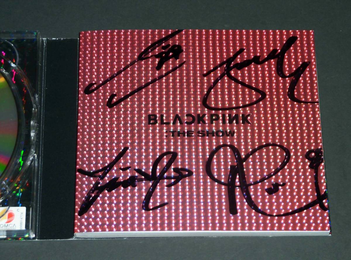 BLACKPINK ブラックピンク 韓国 Autographed Debut メンバー直筆サイン 