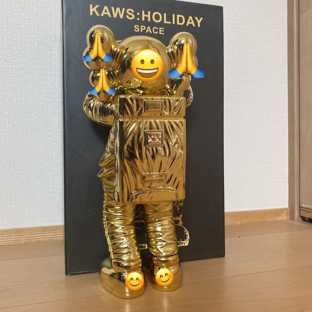 カウズ ベアブリック レアフィギュア ゴールド ベアブリック BE@RBRICK