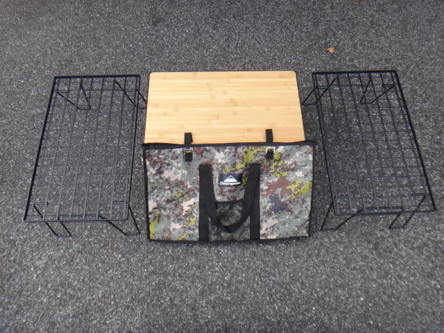 ○フィールドラック 3点+竹天板+ケース CAMPINGMOON 100万台突破