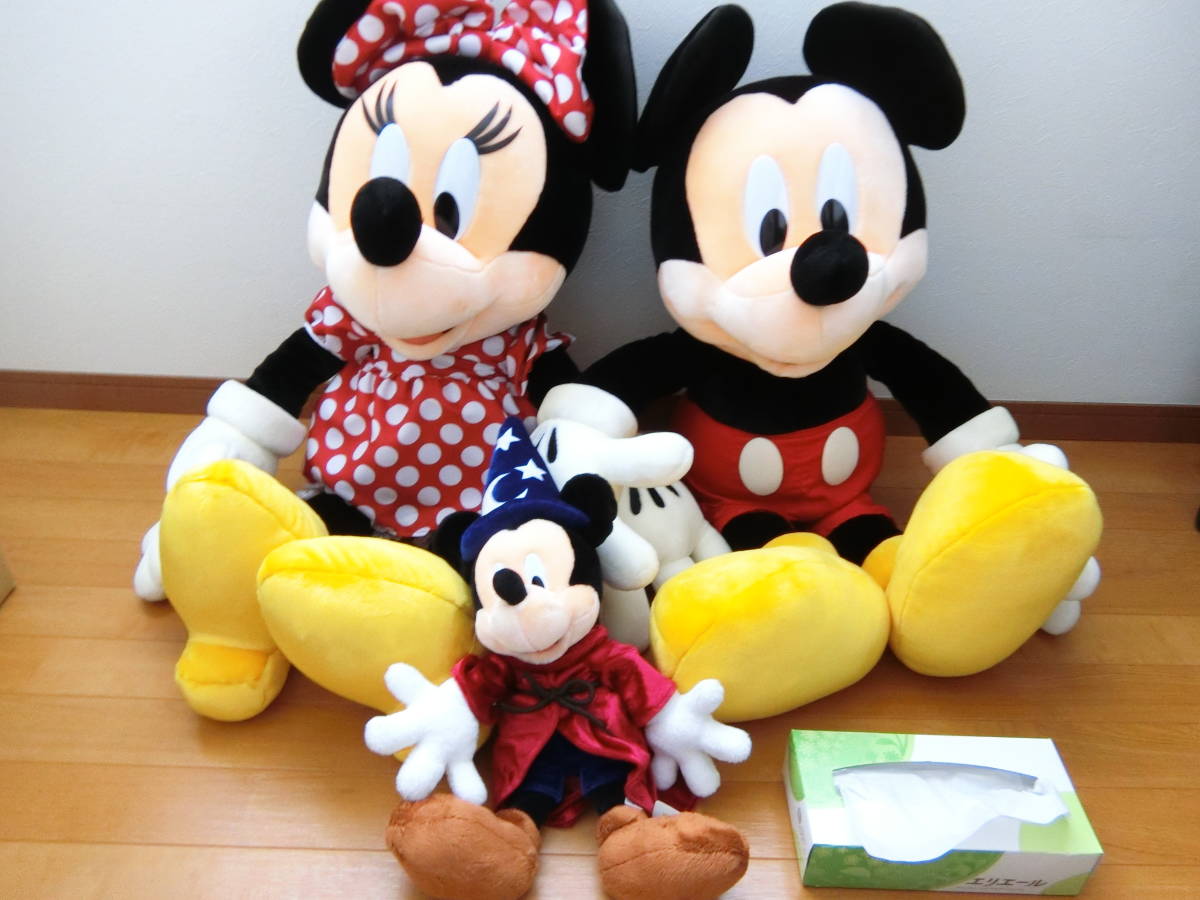 1980s ヴィンテージ ディズニーランドミニーマウス 特大 ぬいぐるみ
