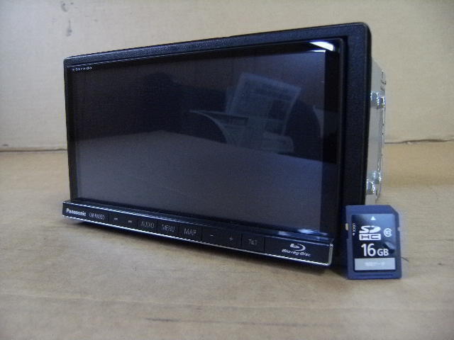 Panasonic パナソニック 「CN-RX03D」 SDナビ ストラーダ フルセグ 2019年地図データ ブルーレイ/SD/CD/ DVD/USB/Bluetooth 美品 完動品
