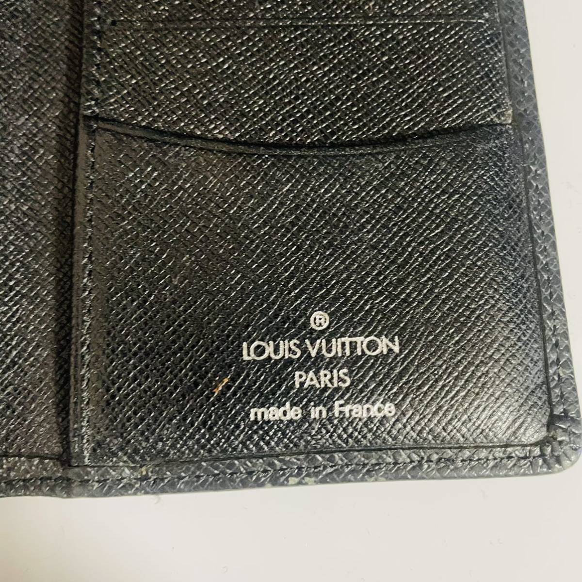 本物　美品　ルイヴィトン LOUIS VUITTON オーガナイザードゥポッシュ M30512 名刺入れ カードケース タイガレザー アルドワーズ 黒 LOUIS VUITTON ルイヴィトン ジッピー ❣️極美品❣️ルイヴィトン ルイヴィトンの通販