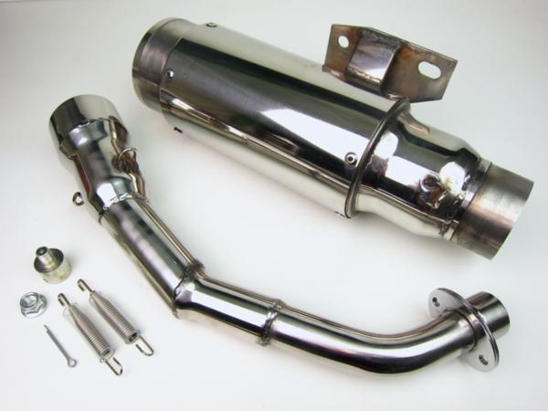100%新品，爆買い モンキー極太ダウンマフラー125cc用NO0205(マフラー本体（社外）)｜売買されたオークション情報、yahooの商品情報をアーカイブ公開 - オークファン ホンダ用