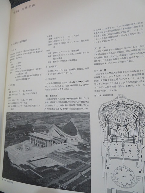 本 創価学会 正本堂 建立記念写真集 池田大作 横山公男氏設計