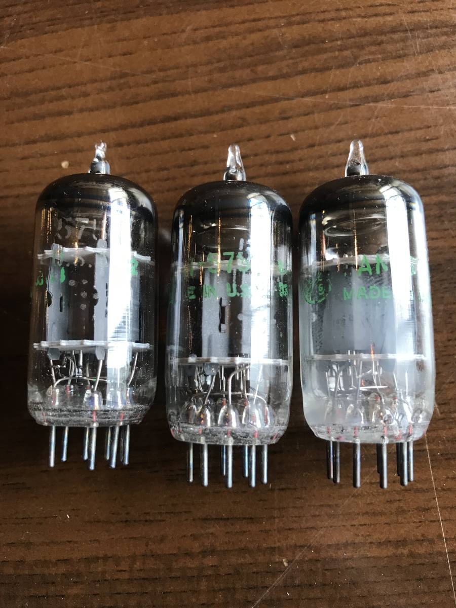 真空管 GE USA製 JAN「5751/12AX7」型 3本