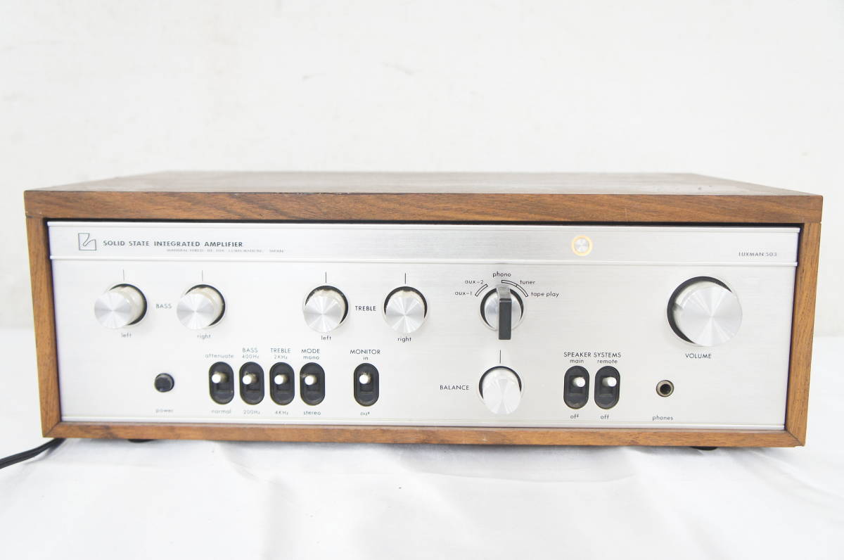 L-48X LUXMAN プリメインアンプ 整備済み動作品 Yahoo!オークション