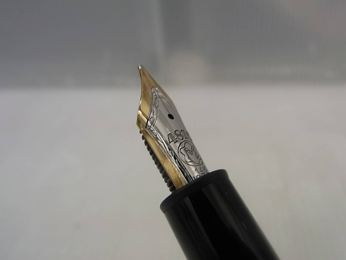 マイスターシュテュック 万年筆 モンブラン 0 MONTBLANC 14K 1 ペン先