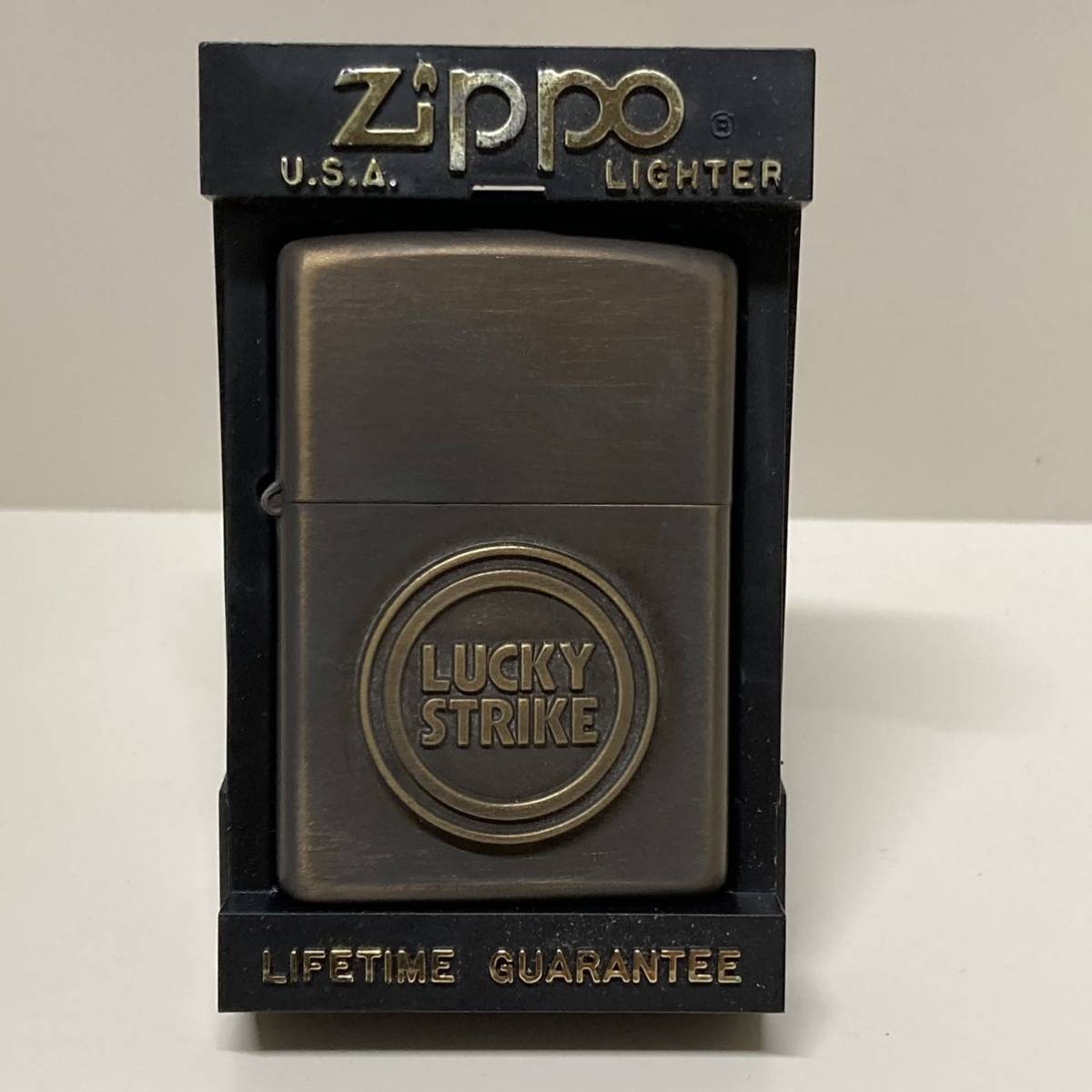 未使用未着火】【希少】☆ジッポー☆ZIPPO☆ラッキーストライク
