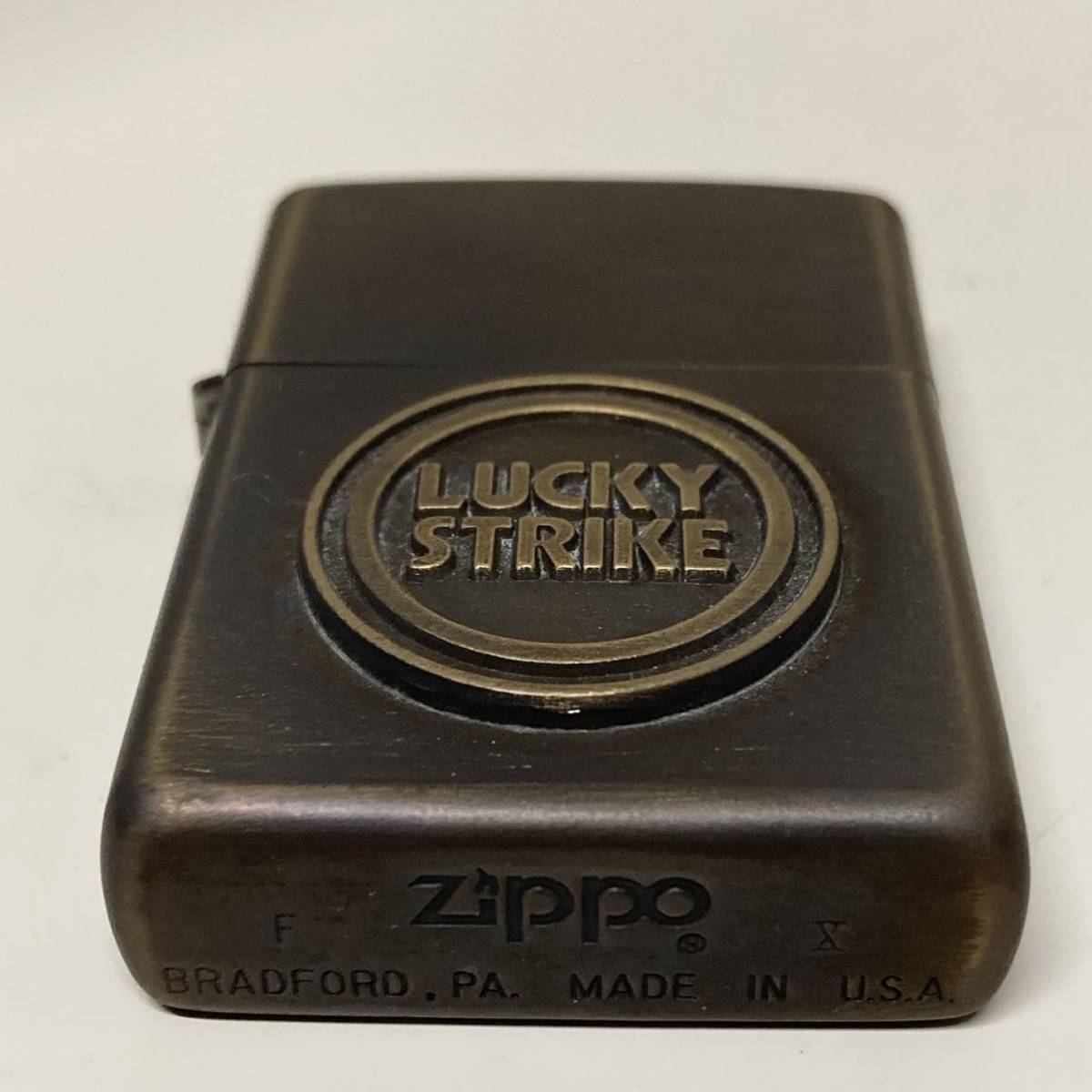 ラッキーストライク ブラス メタル zippo ジッポ 1994年 未使用 Zippo 