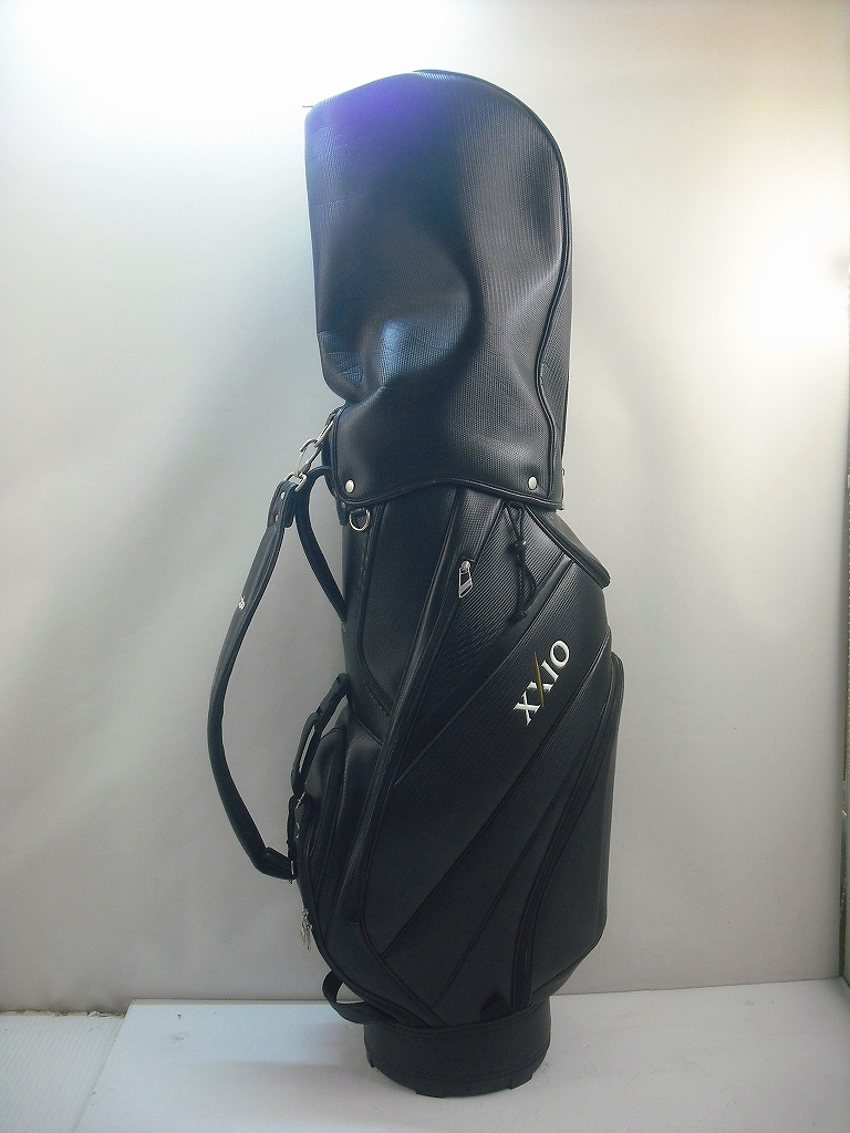 C7017◇XXIO ゼクシオ ゴルフバックのみ ブラック 中古現状渡し