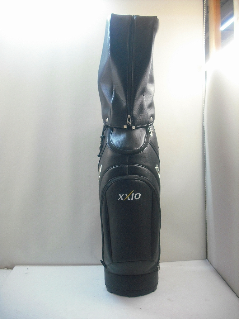 C7017◇XXIO ゼクシオ ゴルフバックのみ ブラック 中古現状渡し