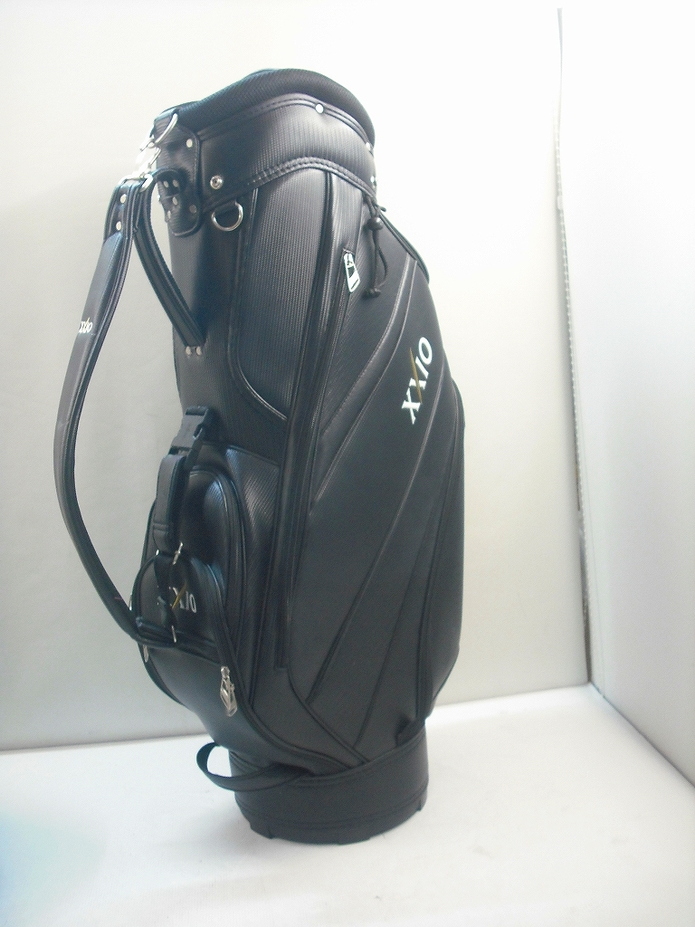 C7017◇XXIO ゼクシオ ゴルフバックのみ ブラック 中古現状渡し