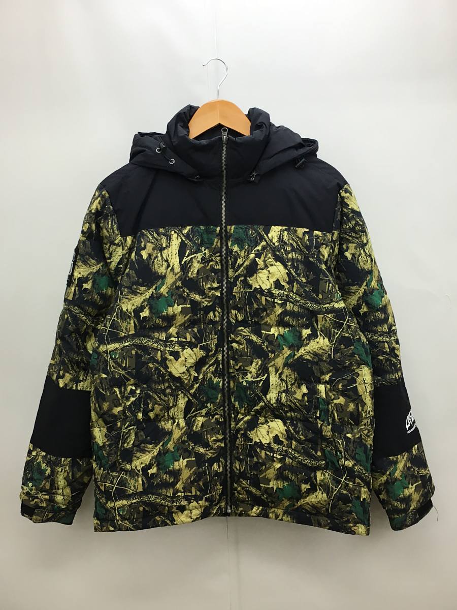 LEFLAH◇ロゴツリーカモダウンジャケット/XL/ナイロン/マルチカラー