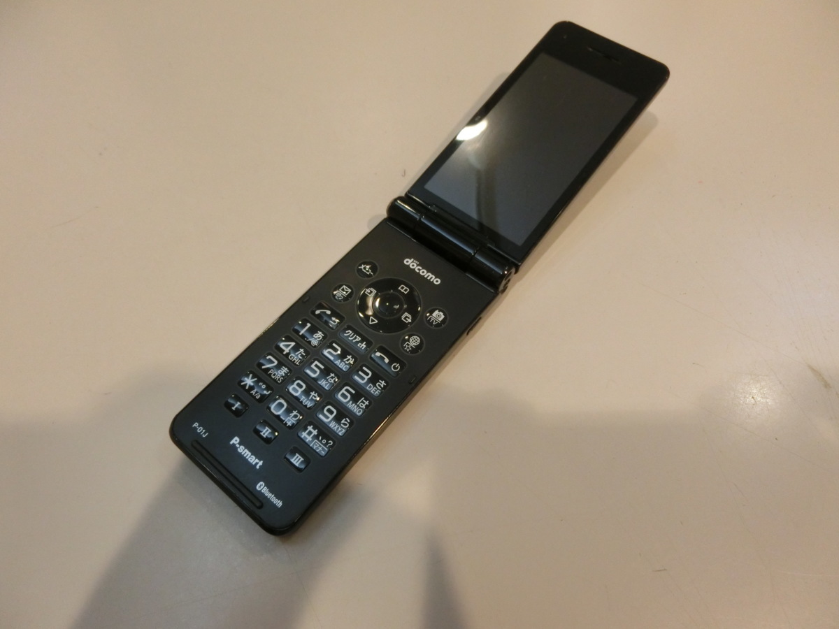 SIMフリー☆docomo ○判定 P-01J ブラック 中古品☆_8