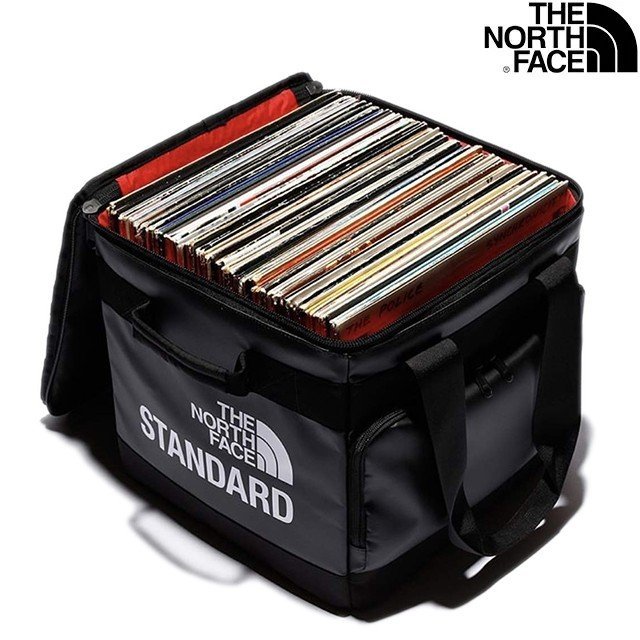 ☆THE NORTH FACE 珍品 レコードケース ショルダーバッグ ブラック 
