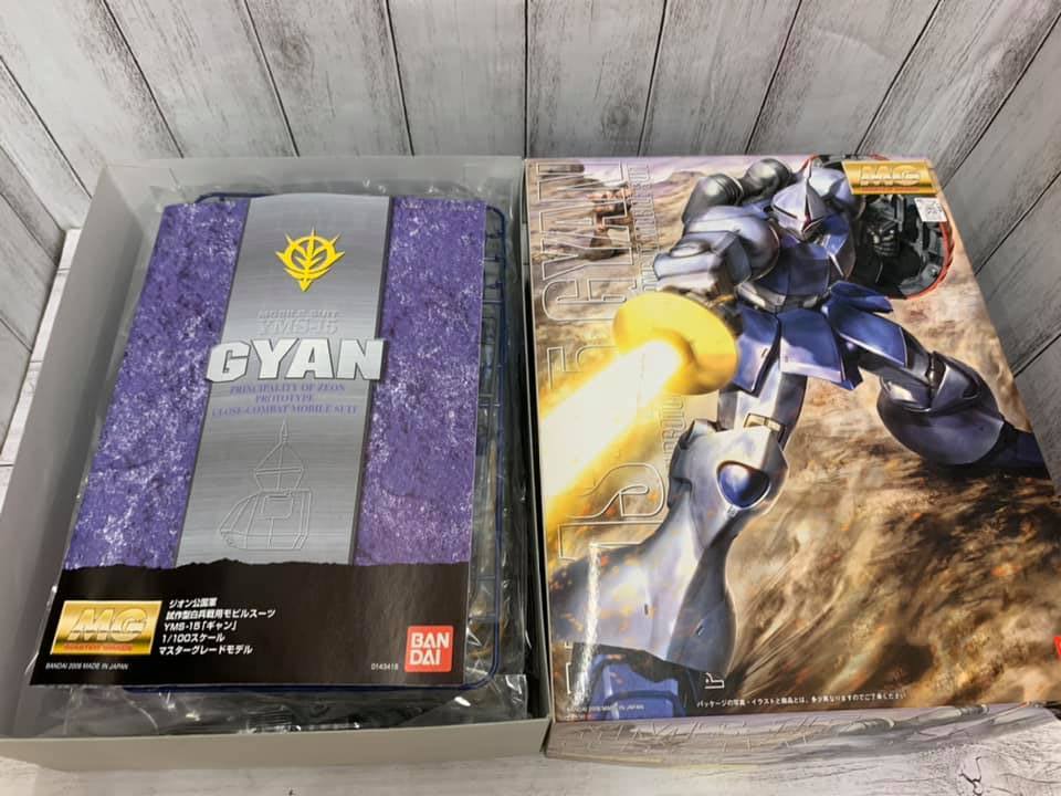 【超激得，本物保証】 〇 1/100 MG YMS-15 ギャン 機動戦士ガンダム 0143418 未組立 ガンプラ プラモデル 3000円スタート(機動戦士ガンダム)｜売買されたオークション情報、yahooの商品情報をアーカイブ公開 - オークファ 機動戦士ガンダム