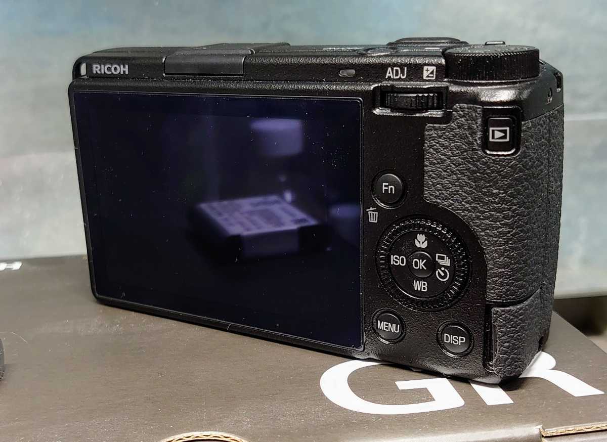 RICOH GRⅢ 美品予備バッテリー付 GR RICOH III GRⅲ 低 限定青色