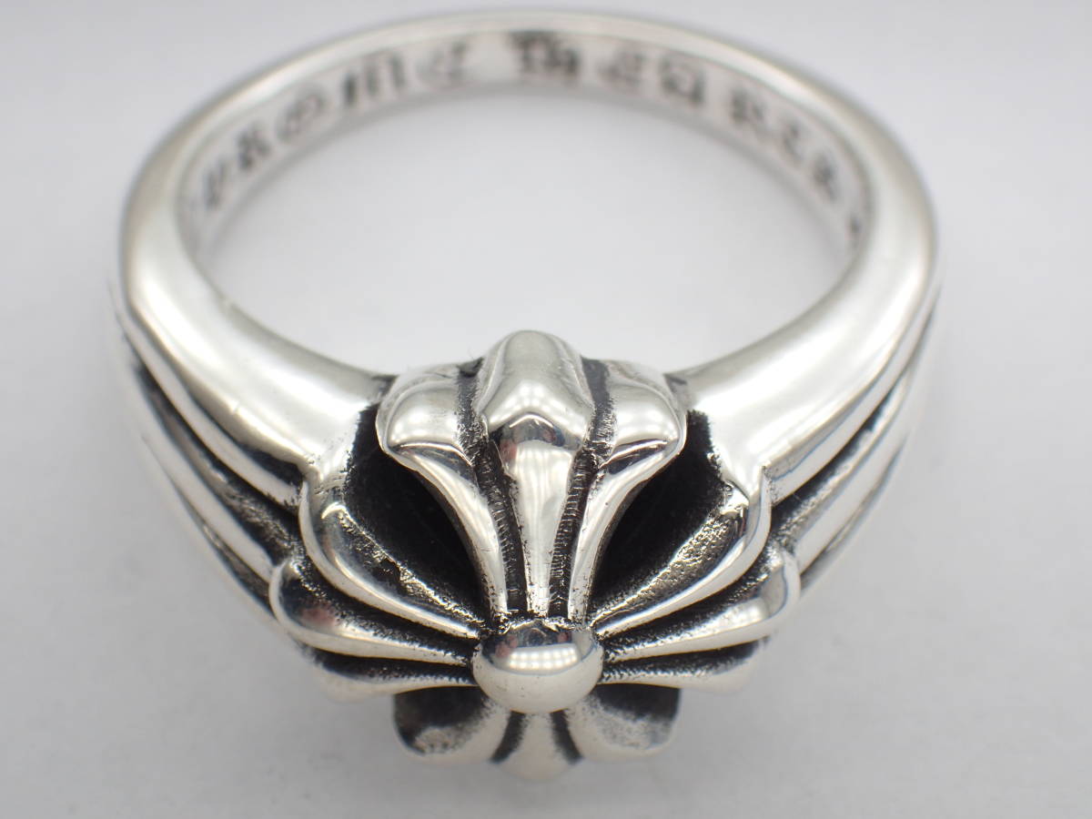 正規品CHROME HEARTS 　カットアウトCH　PLUSリング21号