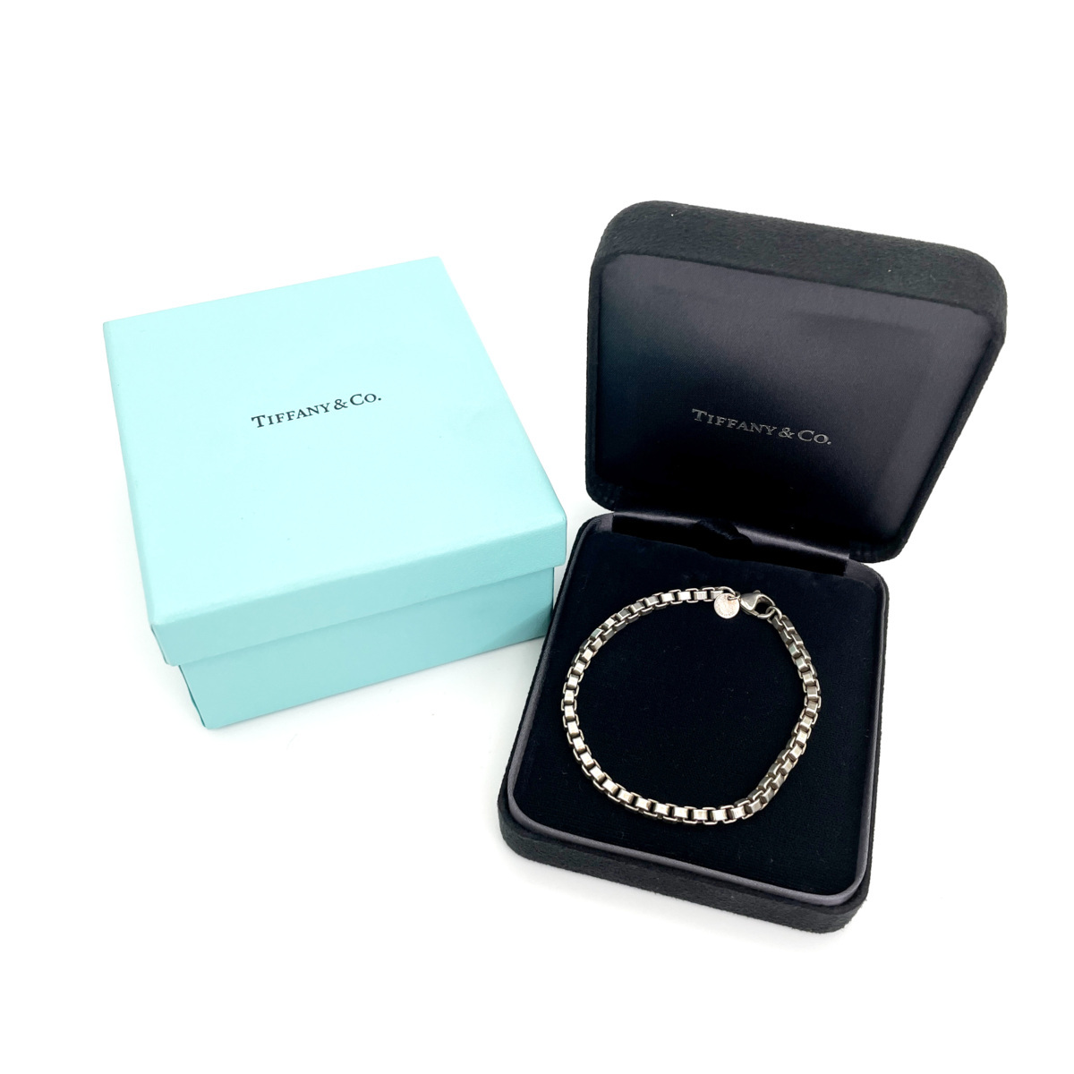 □ 1円～ 現行 □ ティファニー Tiffany＆Co. □ ベネチアン リンク 