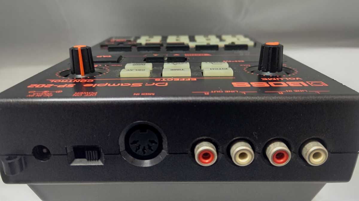 サンプラー BOSS ボス SP-202 Dr.Sample 中古動作品 説明書 アダプター 