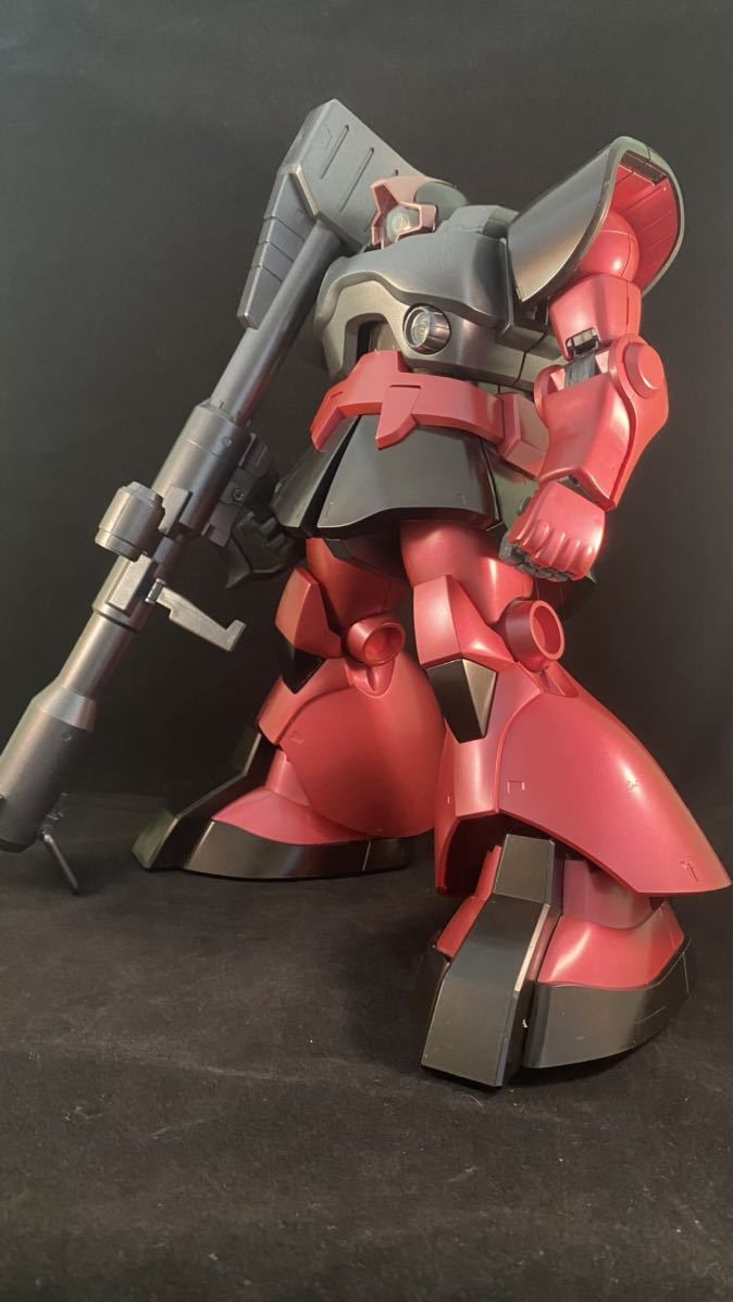 【在庫復刻品】リックドム HY2M エクストラフィニッシュ/バンダイ レア物！HY2M シャア専用リック・ドム エクストラフィニッシュ
