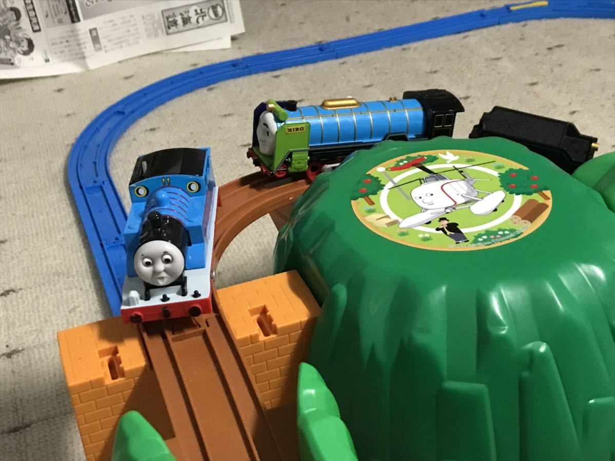 1円スタート　プラレール トーマス　おしゃべり　どきどきマウンテン　ヒロ　伝説の英雄　パッチワーク　ゴードン　限定品　大量セット プラレール きかんしゃトーマス 全高約 がたがた! ビューン がたがたビューン！どきどきマウンテンDX｜徹底