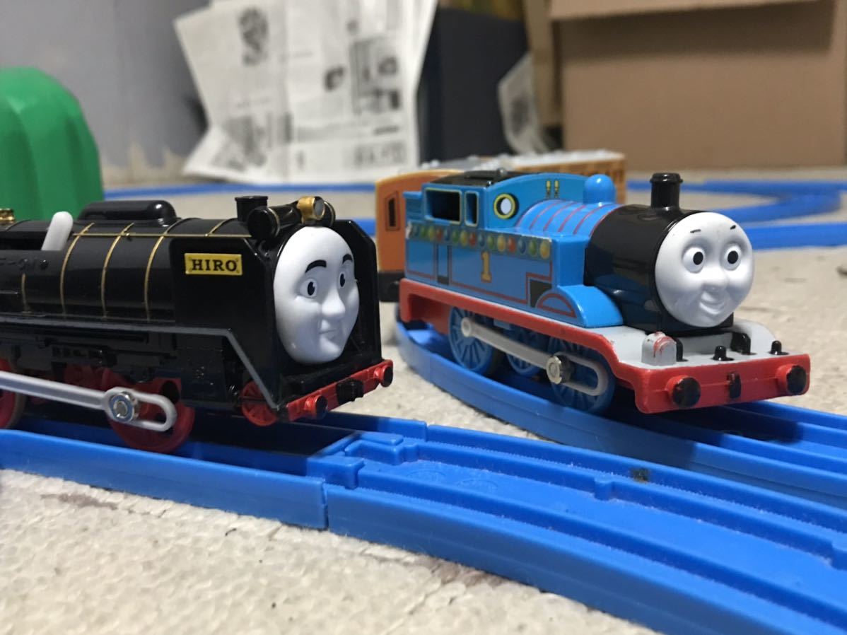 1円スタート　プラレール トーマス　おしゃべり　どきどきマウンテン　ヒロ　伝説の英雄　パッチワーク　ゴードン　限定品　大量セット プラレール きかんしゃトーマス 全高約 がたがた! ビューン がたがたビューン！どきどきマウンテンDX｜徹底
