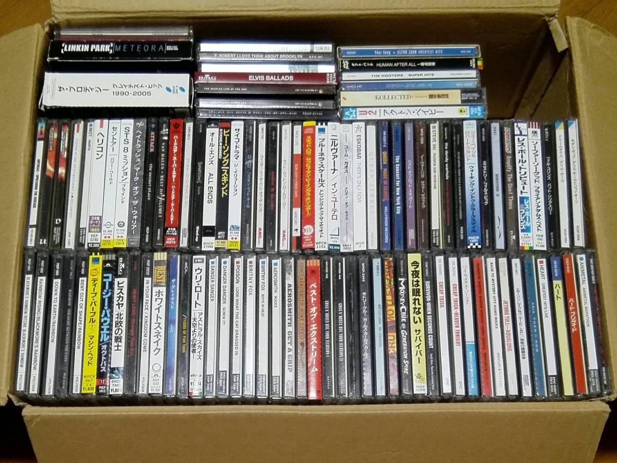 ☆1円スタート☆洋楽ロック系CD 約100枚まとめ セット ハードロック