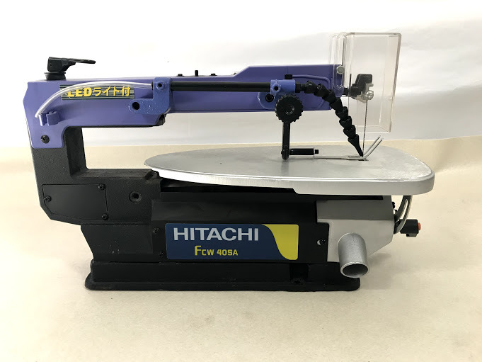 HITACHI FCW-40SA 電動 糸のこ盤 木工 加工 切断 糸鋸盤 糸ノコ盤 HITACHI FCW-40SA 電動 糸のこ盤 木工 加工 切断 糸鋸盤 糸ノコ盤