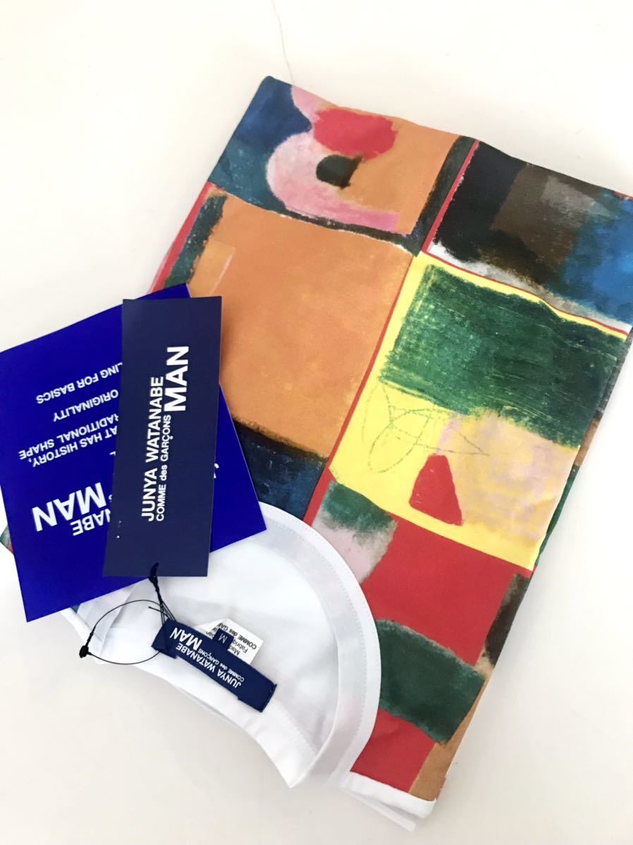 JUNYA WATANABE MAN★COMME des GARCONS★デザイナープリントT新シャツM