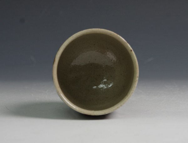 人間国宝 浜田庄司 濱田庄司 陶芸家 民藝 R1615K2 黒釉急須 花生 花