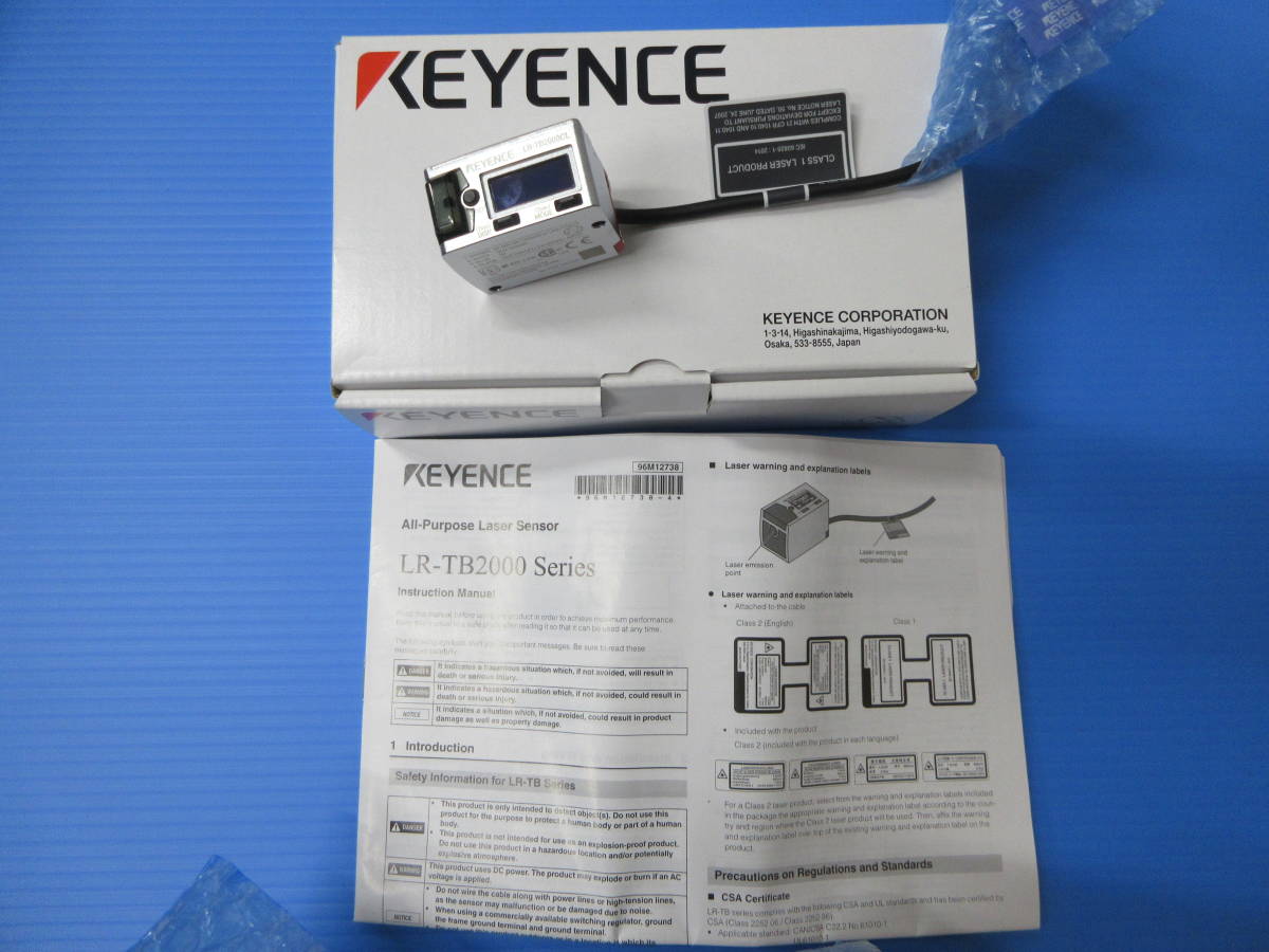 Sensor Laser Keyence KEYENCE LR-TB2000 | - Purpose All LR-TB2000CL 