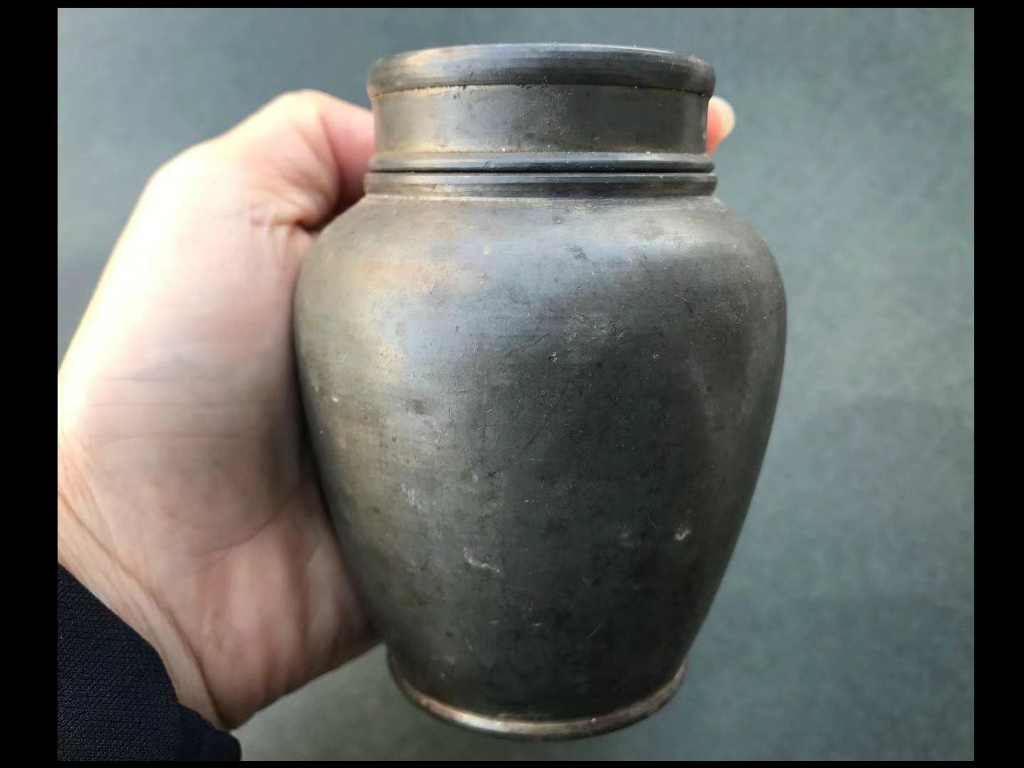 煎茶道具　錫半製　精錫　鎚目　茶壷　茶心壷 煎茶道具 錫半製 精錫 鎚目 茶壷 茶心壷 茶心