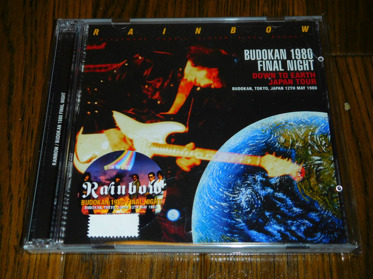  RAINBOW / BUDOKAN 1980 FINAL NIGHT 初回ナンバリングステッカー付 Black Box Ritchie Blackmore Cozy Powell Graham Bonnet(Rainbow)｜売買されたオークション情報、yahooの商品情報をアーカイブ公開 - オークファン Rainbow