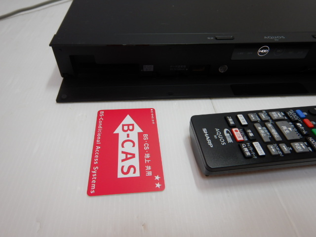 BD-NW510 SHARP シャープ 2017年製 AQUOS BDレコーダー ブルーレイ