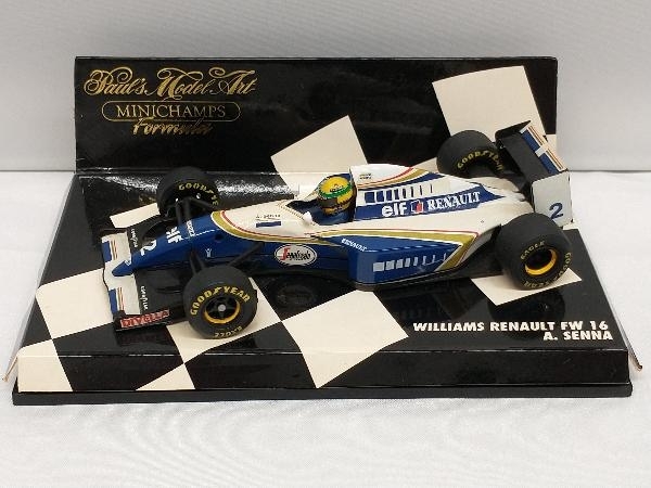 ミニチャンプス 1/43 ウィリアムズ FW16 アイルトン・セナ