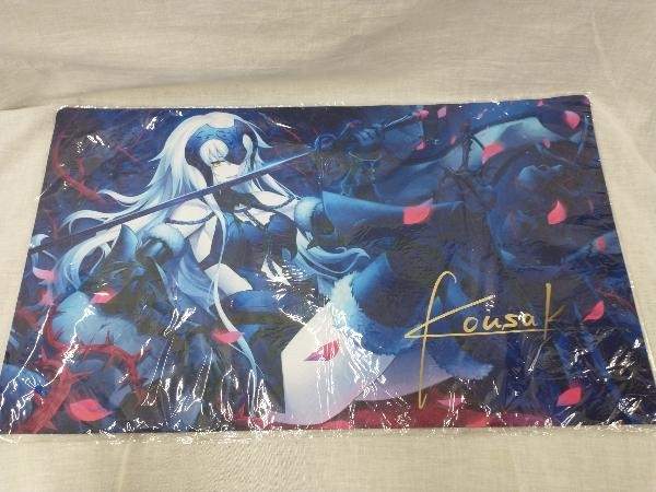 全国無料，本物保証 エアコミケ2 FGO ジャンヌ オルタ サイン入りプレイマット(トレーディングカードゲーム)｜売買されたオークション情報、yahooの商品情報をアーカイブ公開 - オークファン その他