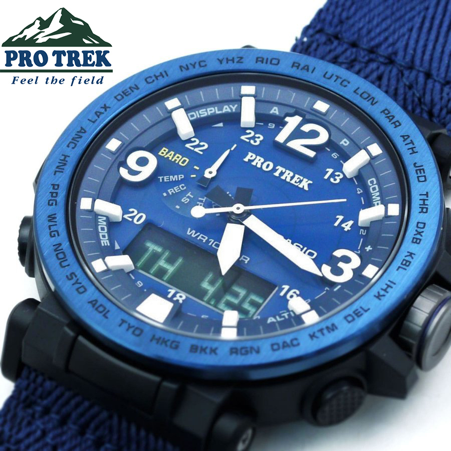 1円】新品正規品カシオCASIOプロトレックトリプルセンサーPROTREK