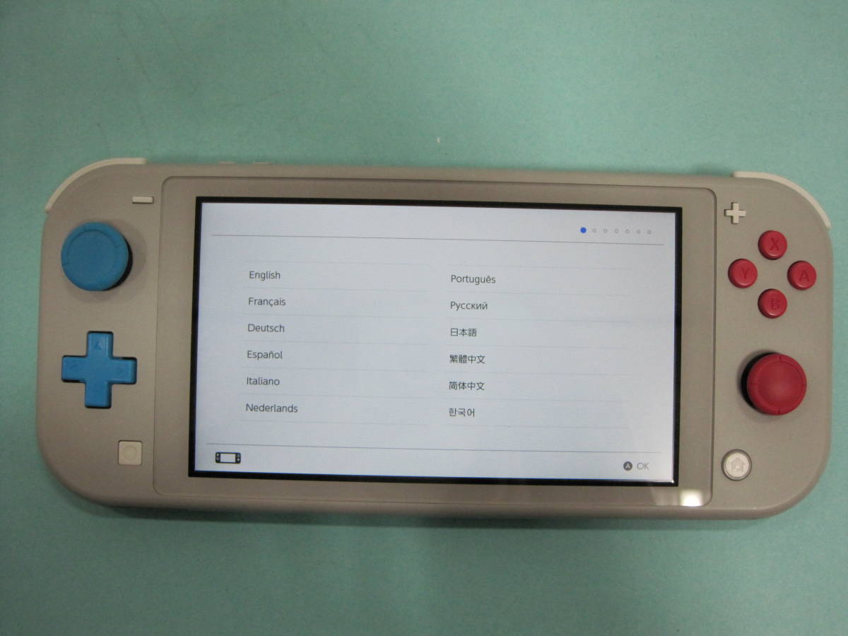 Switch Nintendo Lite 中古 本体 任天堂 : グレー スイッチライト