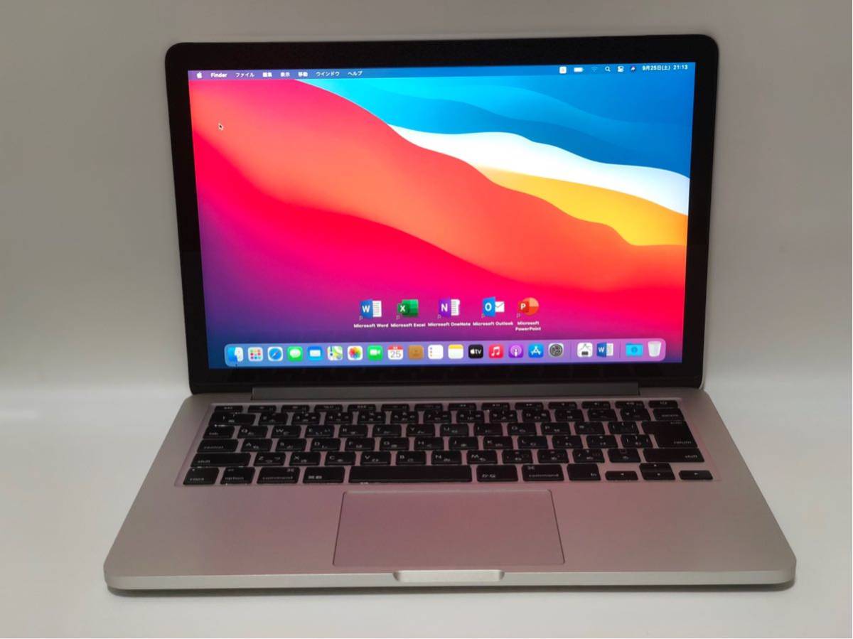 2015年式)アップルApple 中古MacBook Pro Retina A1398/Corei5/macOS