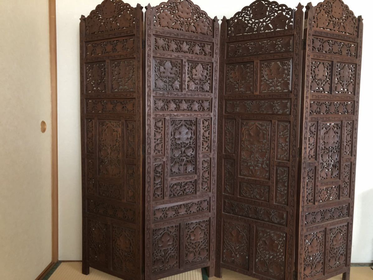 アンティーク家具 シーシャムウッド家具 ついたて パーテーション
