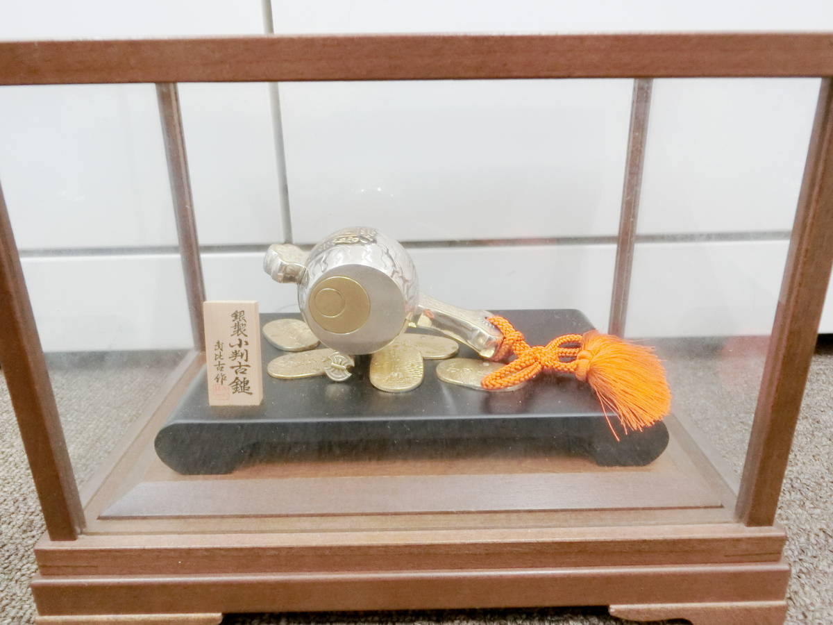 置物 銀製 : - 打ち出の小槌・こづち （梅都工房 Yahoo!オークション 