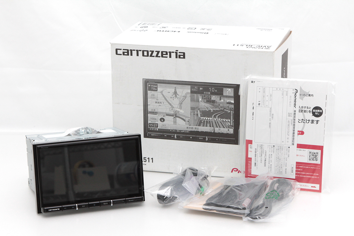未使用品｜パイオニア AVIC-RL511 カーナビ カロッツェリア 楽ナビ 8型 πS859-2I1