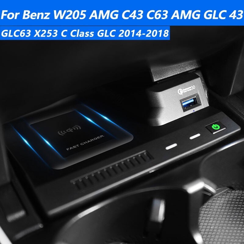 新作登場，新品 メルセデス ワイヤレス充電器 メルセデスベンツ W205 AMG C43 C63 AMG GC 43 GLC63 X253 CクラスGC 2014-2018 急速充電プレート(その他)｜売買されたオークション情報、yahooの商品情報をアーカイブ公開 - その他