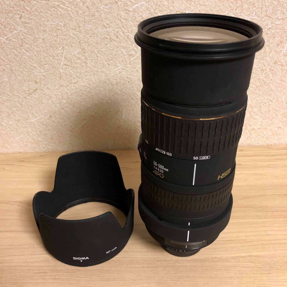 APO 50-500mm シグマ HSM EX SIGMA DG F4-6.3 OS F4.5-6.3 Sigma RF