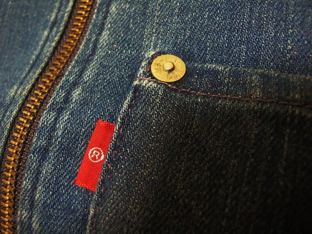 2001 チュニジア製 Levis RED 初期 インディゴ デニム ジップ 2001 チュニジア製 Levis RED 初期 インディゴ デニム ジップ